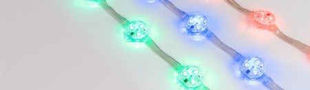 Модуль управляемый DMX-B3-D30 12V RGB (0.72W, IP68, 140 deg) (Arlight, Пластик, 3 года)