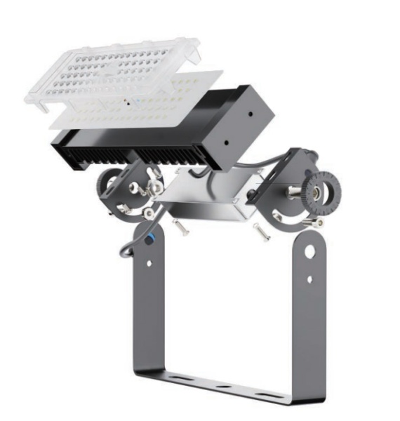Наборный светодиодный модуль, 50W 6400К 6000Lm 300*70*32, черный, G7105-1 Наборный светодиодный модуль, 50W 6400К 6000Lm 300*70*32, черный, G7105-1