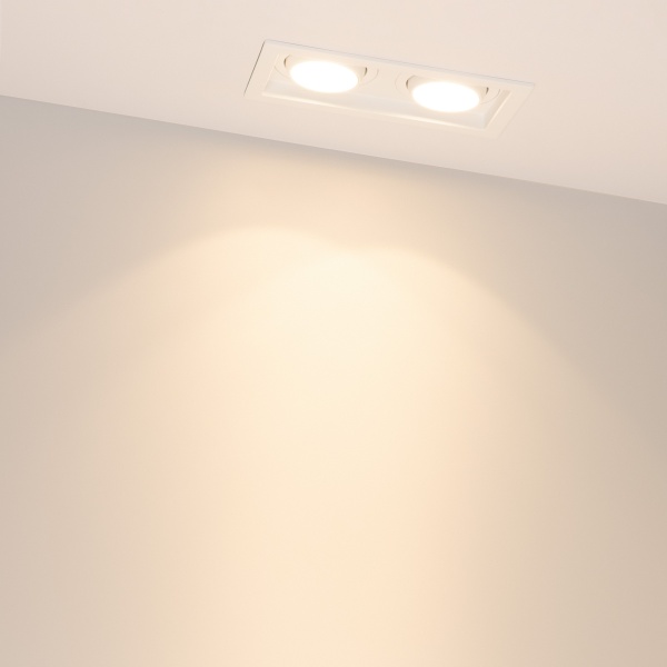 Светильник MS-VORTEX-BUILT-S170x90-2x12W Warm3000 (WH-WH, 20 deg, 230V) (Arlight, IP20 Металл, 5 лет) Светильник MS-VORTEX-BUILT-S170x90-2x12W Warm3000 (WH-WH, 20 deg, 230V) (Arlight, IP20 Металл, 5 лет)