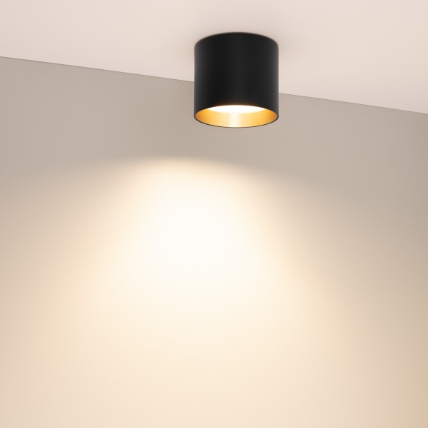 Светильник SP-BISCOTTO-R90-8W Warm3300-MIX (BK-GD, 80 deg, 230V) (Arlight, IP54 Металл, 5 лет) Светильник SP-BISCOTTO-R90-8W Warm3300-MIX (BK-GD, 80 deg, 230V) (Arlight, IP54 Металл, 5 лет)