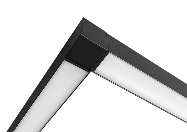 Соединитель для линейных светильников, Connektor, "L"-образный, черный Соединитель для линейных светильников, Connektor, "L"-образный, черный