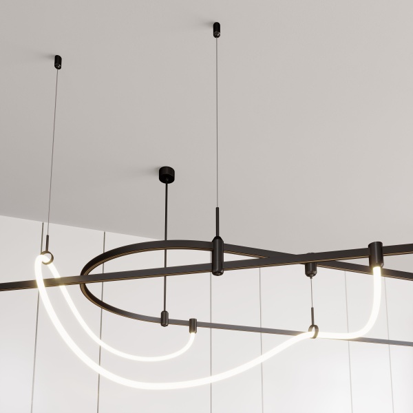 Подвес ART-APRIORI-HANG-TUBE-L1500 (BK) (Arlight, IP20 Металл, 3 года)