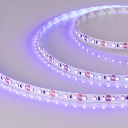 Лента RT-A120-8mm 12V UV400 (9.6 W/m, IP20, 2835, 5m) (Arlight, Открытый)