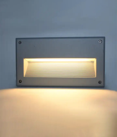 Светильник наcтенный  встраиваемый, G2256, LED 6W 2700К, 4200К, серый