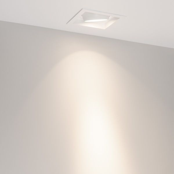 Светильник MS-VORTEX-BUILT-S140x140-30W Day4000 (WH-WH, 17 deg, 230V) (Arlight, IP20 Металл, 5 лет)