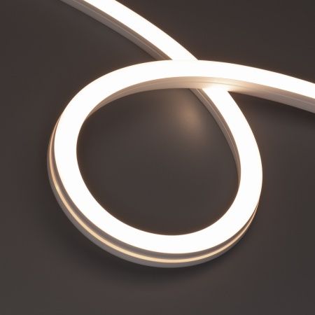 Лента герметичная MOONLIGHT-SIDE-X280-16x16mm 24V Warm3500(10 W/m, IP67, 15m, wire x1) (Arlight, Вывод кабеля боковой)