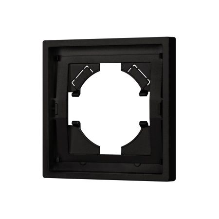 Рамка пластиковая FRM-TENDO-SFPL-1-BK (Arlight, -)