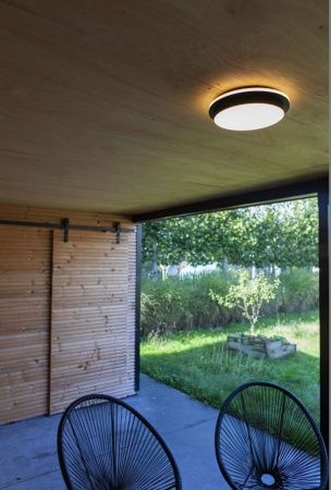 Настенно-потолочный светильник Lutec, Черный, Модерн, W2058 Bl