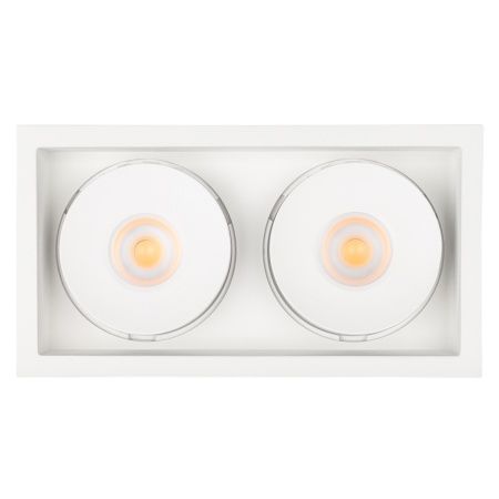 Светильник CL-SIMPLE-S148x80-2x9W Warm3000 (WH, 45 deg) (Arlight, IP20 Металл, 3 года)