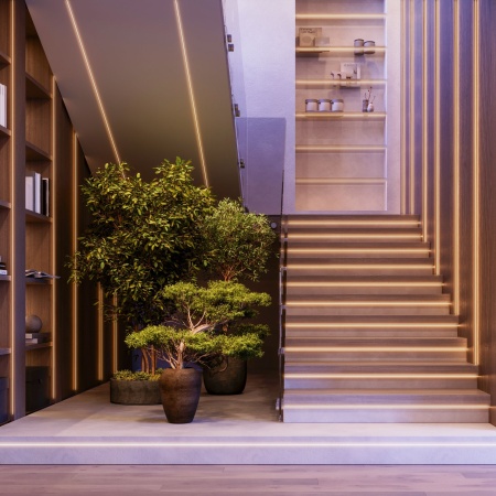 Лента герметичная VELA-M240-2.5x6mm 24V White6000 (5 W/m, IP65, 5m) (Arlight, узкая)