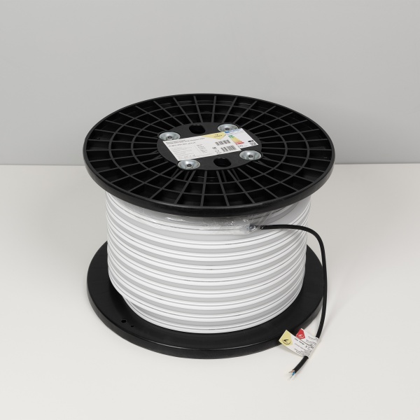 Лента герметичная MOONLIGHT-SIDE-X336-12x24mm 230V White6500 (10 W/m, IP65, 50m, wire x1) (Arlight, Вывод прямой, 3 года)