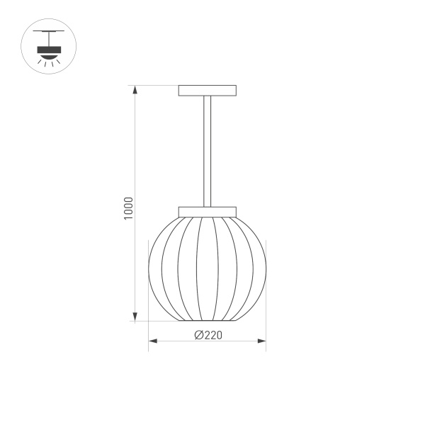 Светильник LGD-PEARL-HANG-7W Warm3000 (GR, 164 deg, 230V) (Arlight, IP65 Металл, 3 года) Светильник LGD-PEARL-HANG-7W Warm3000 (GR, 164 deg, 230V) (Arlight, IP65 Металл, 3 года)