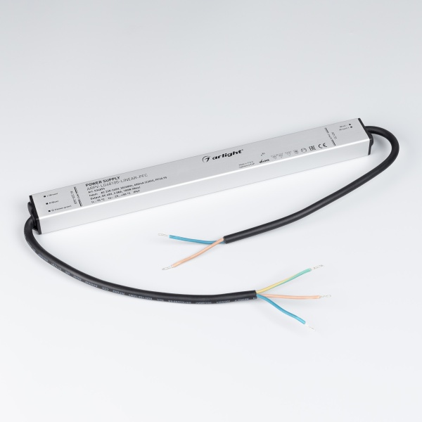 Блок питания ARPV-LG48100-LINEAR-PFC (48V, 2.08A, 100W) (Arlight, IP67 Металл, 5 лет)