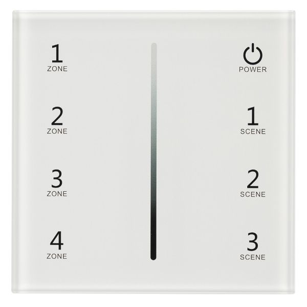 Панель SMART-P34-DIM-IN White (230V, 0-10V, Sens, 2.4G) (Arlight, IP20 Пластик, 5 лет)