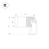 Светильник KT-WATER-R32-4W RGBW (SL, 30 deg, 12V) (Arlight, IP68 Металл, 3 года) Светильник KT-WATER-R32-4W RGBW (SL, 30 deg, 12V) (Arlight, IP68 Металл, 3 года)