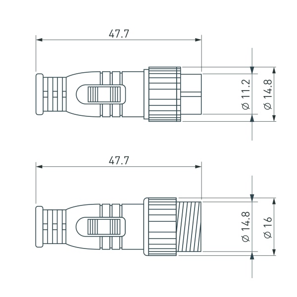 Заглушка ARL-LINE-CAP-2pin-SET (Arlight, IP67 Пластик, 3 года)