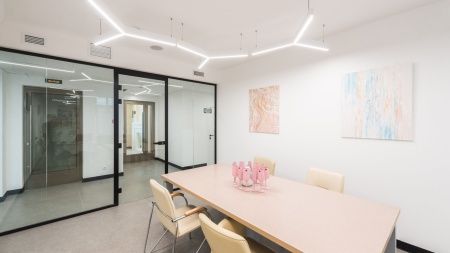 Подвесной Y-образный светильник черный SILED TRIO-STAR-PROF 1670х1450х50х70 (74 Вт)