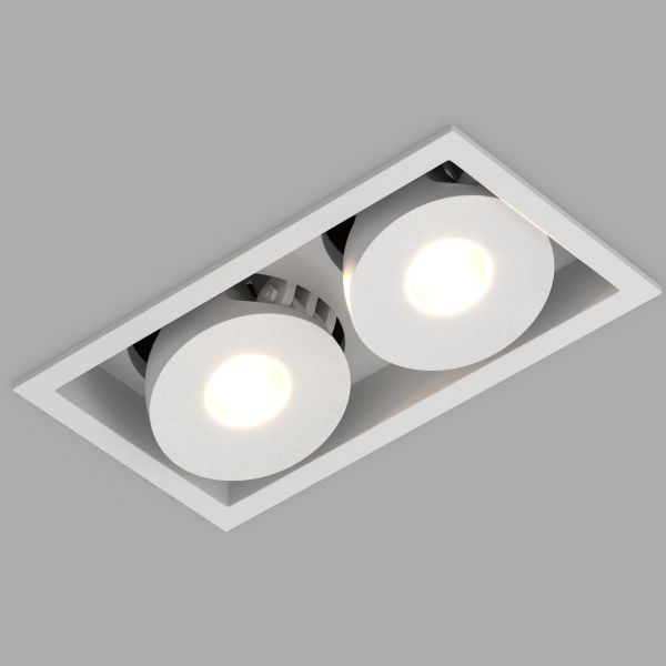 Светильник CL-SIMPLE-S148x80-2x9W Warm3000 (WH, 45 deg) (Arlight, IP20 Металл, 3 года)