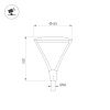 Светильник ALT-OSARIS-50W Warm3000 (BK, 145х60 deg, 230V) (Arlight, IP65 Металл, 5 лет) Светильник ALT-OSARIS-50W Warm3000 (BK, 145х60 deg, 230V) (Arlight, IP65 Металл, 5 лет)