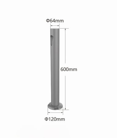 Светильник "Сити", G4198,  LED 6W 4000K  h=0.6м, sining black Светильник "Сити", G4198,  LED 6W 4000K  h=0.6м, sining black