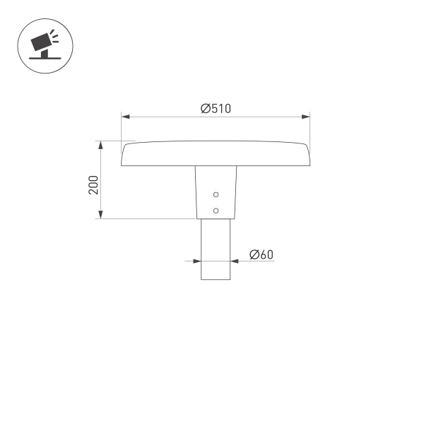 Светильник ALT-CAN-50W Warm2700 (BK, 140 deg, 230V) (Arlight, IP65 Металл, 5 лет) Светильник ALT-CAN-50W Warm2700 (BK, 140 deg, 230V) (Arlight, IP65 Металл, 5 лет)