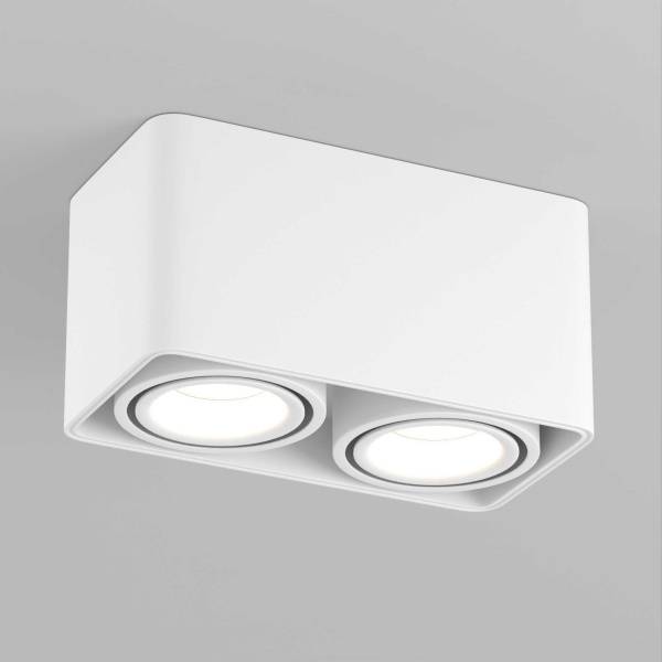 Светильник SP-CUBUS-S195x100-2x8W Warm3000 (WH, 45 deg, 230V) (Arlight, IP20 Металл, 3 года)