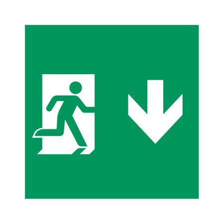 Пиктограмма EMGP-MARK-MA-DOWN (Человек, Вниз) (Arlight, Пластик)