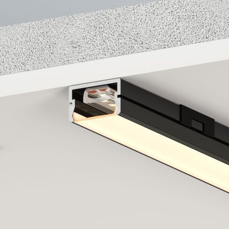 Профиль SILER-3000 ANOD BLACK (Arlight, Алюминий)