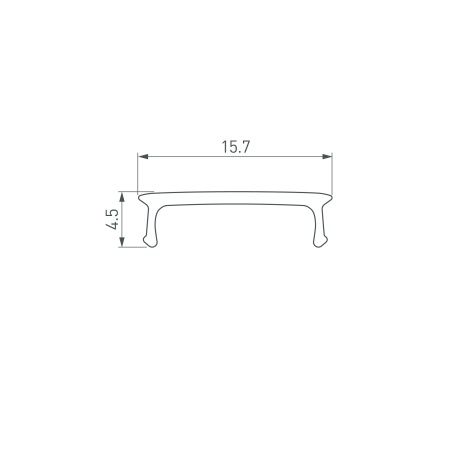 Экран LINE-10000 OPAL (Arlight, Пластик)