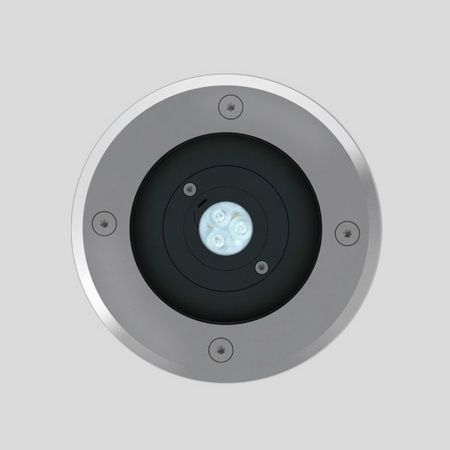 Встраиваемый светильник Lutec, Серебристый, Модерн, W7036A-3K SS Встраиваемый светильник Lutec, Серебристый, Модерн, W7036A-3K SS