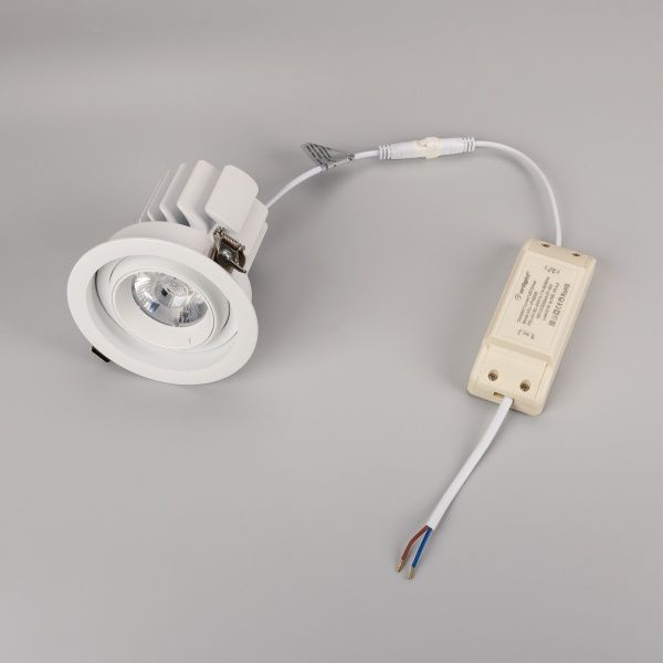 Светильник MS-VORTEX-BUILT-R110-20W Warm3000 (WH-WH, 20 deg, 230V) (Arlight, IP20 Металл, 5 лет) Светильник MS-VORTEX-BUILT-R110-20W Warm3000 (WH-WH, 20 deg, 230V) (Arlight, IP20 Металл, 5 лет)