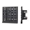 INTELLIGENT ARLIGHT Механизм панели KNX-303-22-IN Black (Bus) (IARL, IP20 Пластик, 2 года)