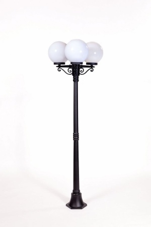 Фонарный столб YAOHUA LUX, Черный, Классика, 88208SB Bl
