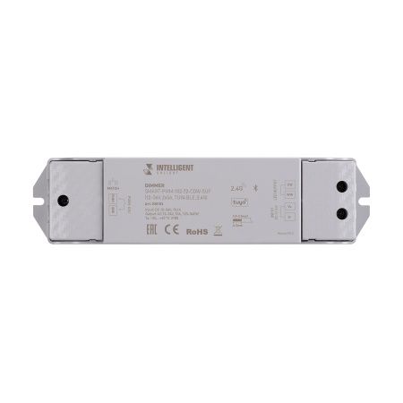 INTELLIGENT ARLIGHT Диммер SMART-PWM-102-72-CDW-SUF (12-36V, 2x5A, TUYA BLE, 2.4G) (IARL, IP20 Пластик, 5 лет)