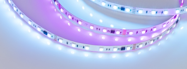 Лента DMX-B60-10mm 24V RGB-PX6 (15 W/m, IP20, 5060, 5m) (Arlight, бегущий огонь) Лента DMX-B60-10mm 24V RGB-PX6 (15 W/m, IP20, 5060, 5m) (Arlight, бегущий огонь)