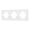 Рамка пластиковая FRM-TENDO-SFPL-3-WH (Arlight, -)
