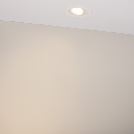 Светильник MS-VORTEX-BUILT-R90-12W Warm3000 (WH-WH, 40 deg, 230V) (Arlight, IP20 Металл, 5 лет)