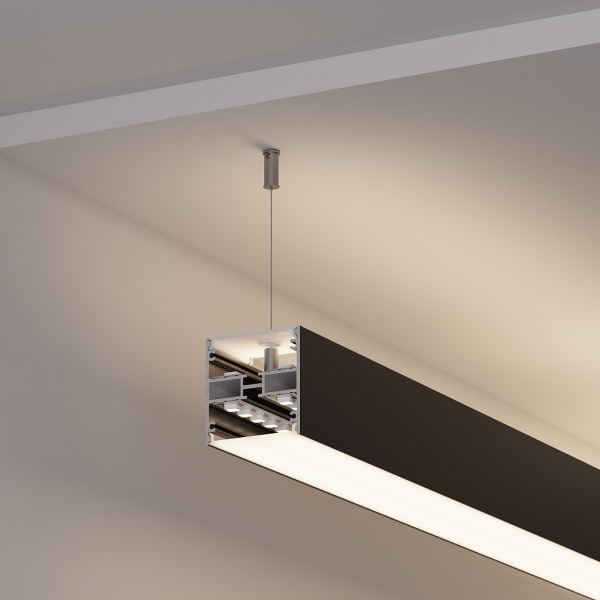 Подвес со вставкой LINE-5050-DUAL 2x2m Set (Arlight, Металл) Подвес со вставкой LINE-5050-DUAL 2x2m Set (Arlight, Металл)