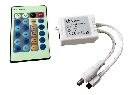 Контроллер для гирлянды Мишура-Роса 12VDC IP20