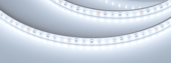 Лента герметичная IC-PS-A120-10mm 24V White6000 (9.6 W/m, IP67, 2835, 10m) (Arlight, стабилизированная)