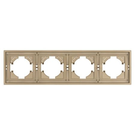 Рамка пластиковая FRM-TENDO-SFPL-4-GD (Arlight, -)