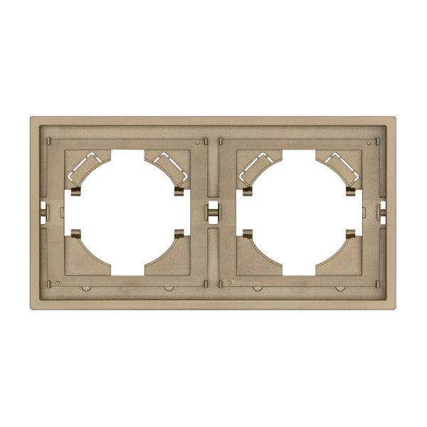 Рамка пластиковая FRM-TENDO-SFPL-2-GD (Arlight, -)
