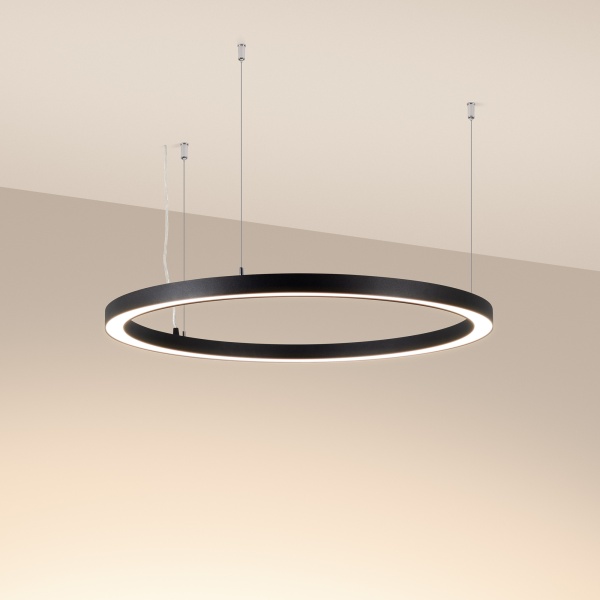 Светильник SP-CIRCLE-HANG-O3535-D900-55W Warm3000 (RAL9005, 120 deg, 230V) IP40 LED (Arlight, Алюминий) Светильник SP-CIRCLE-HANG-O3535-D900-55W Warm3000 (RAL9005, 120 deg, 230V) IP40 LED (Arlight, Алюминий)