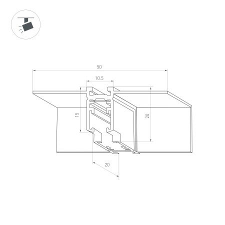 Коннектор угловой MAG-MICROCOSM-CON-FDW-L90-INT (BK, внутренний) (Arlight, IP20) Коннектор угловой MAG-MICROCOSM-CON-FDW-L90-INT (BK, внутренний) (Arlight, IP20)