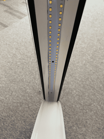 Линейный светодиодный подвесной светильник для магазинов (Svetlon, HB7236, 4045Lm, 36W, черный)