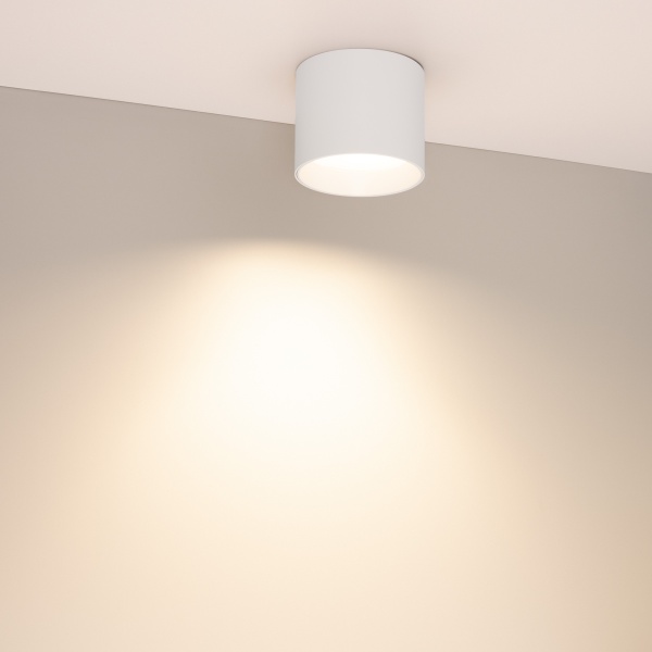 Светильник SP-BISCOTTO-R90-8W Warm3300-MIX (WH, 80 deg, 230V) (Arlight, IP54 Металл, 5 лет)