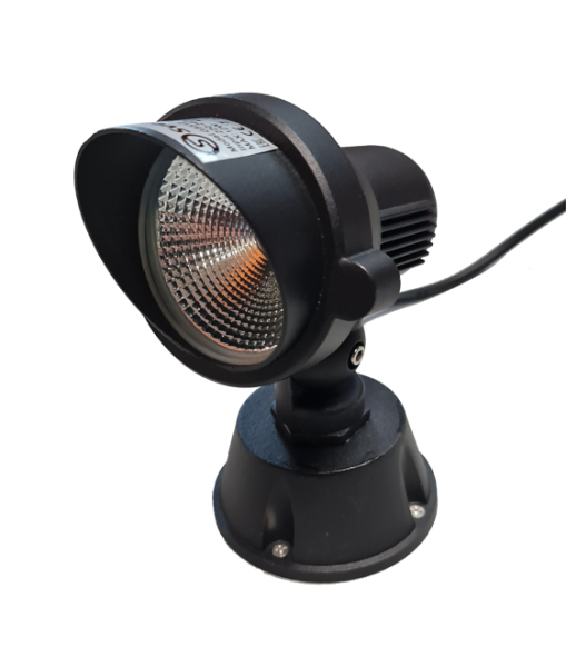 Светильник грунтовой с козырьком RGB+пульт(отдельно), G8512N, LED 12W RGB+RF  IP65, черный Светильник грунтовой с козырьком RGB+пульт(отдельно), G8512N, LED 12W RGB+RF  IP65, черный