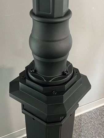 Светильник садово-парковый "Ларго", G4680-2, 2*Е27 2*100W  IP44  h=2.9m, черный Светильник садово-парковый "Ларго", G4680-2, 2*Е27 2*100W  IP44  h=2.9m, черный