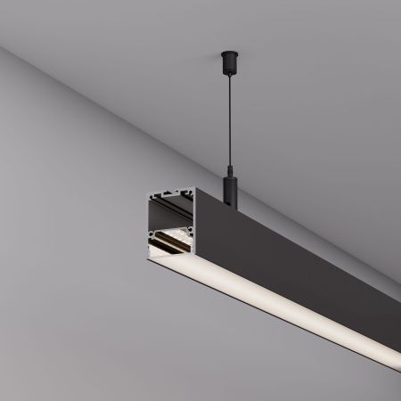 Профиль IP-LINE-4050-2000 BLACK (Arlight, Алюминий) Профиль IP-LINE-4050-2000 BLACK (Arlight, Алюминий)
