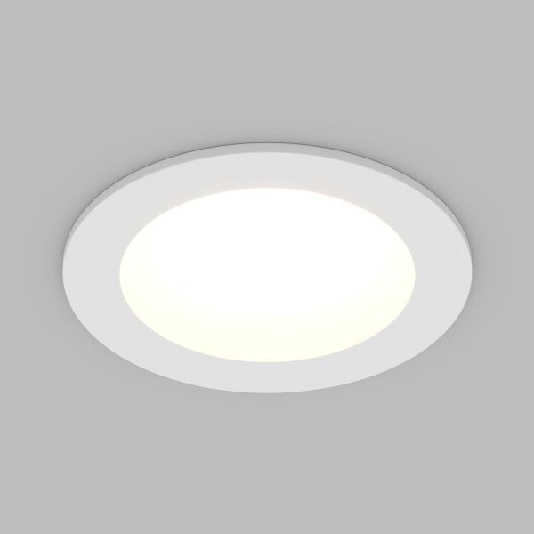 Светильник MS-MIST-BUILT-R105-9W Warm3000 (WH, 110 deg, 230V) (Arlight, IP54 Металл, 5 лет)